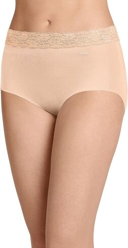Jockey Women's Underwear No Panty Line Promise Tactel Lace Hip Brief in Saudi Arabia