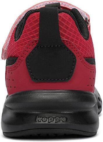 koppu Boys Tennis Shoes Girls Kids Slip on Sneakers Lightweight Breathable Strap Athletic Running Shoes for Toddler/Little Kid/Big Kid in Saudi Arabia