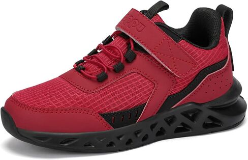 koppu Boys Tennis Shoes Girls Kids Slip on Sneakers Lightweight Breathable Strap Athletic Running Shoes for Toddler/Little Kid/Big Kid in Saudi Arabia