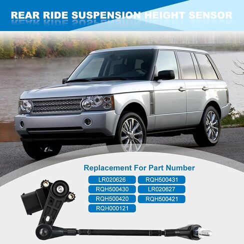 JDMON Suspension Height Level Sensor Replacement for Land Rover Range Rover 4.2L 4.4L 5.0L V8 Sport Utility 4-Door 2003-2012, Replace LR020626 LR020627 LR020628 LR020629, Front & Rear, Left & Right in Saudi Arabia