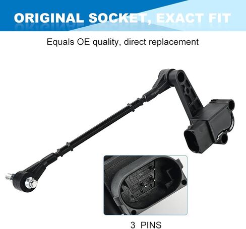 JDMON Suspension Height Level Sensor Replacement for Land Rover Range Rover 4.2L 4.4L 5.0L V8 Sport Utility 4-Door 2003-2012, Replace LR020626 LR020627 LR020628 LR020629, Front & Rear, Left & Right in Saudi Arabia