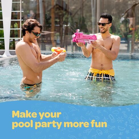 ArtCreativity AquaStriker Squirt Gun (Pink) - Prank Water Gun Gadget with Adjustable Sideways Shooting Action for Practical Jokes - Gag Water Gun for Kids 8-12 with 20' Range in Saudi Arabia
