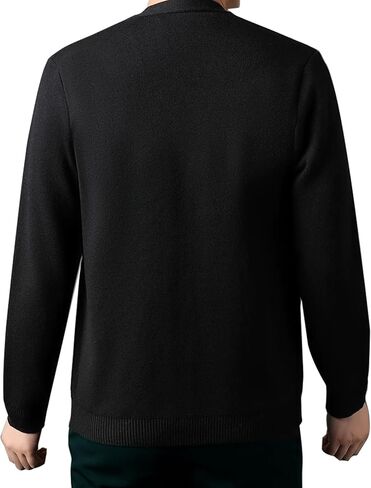 Ciormis Men's Cardigan Sweaters with Buttons - Casual V Neck Long Sleeve Knitted Knitted Sweater with Pockets in Saudi Arabia