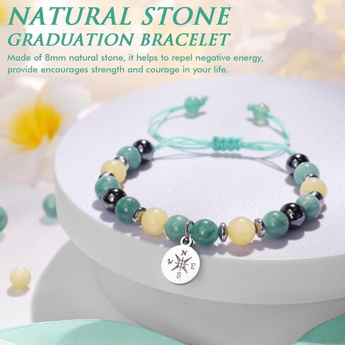 Graduation Gifts for Girls Teen Girls Her Women, Class of 2025 Graduation Bracelet for Girl Daughter Granddaughter Niece Sister Preschool Kindergarten 5th 8th Grade High School College Graduation in Saudi Arabia