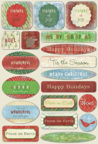 Karen Foster Design Acid and Lignin Free Scrapbooking Sticker ، Winter Wonderland in Kuwait