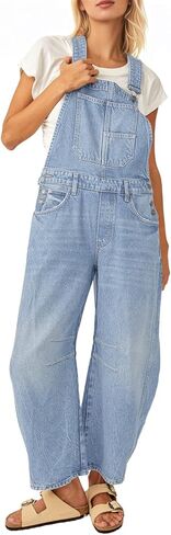 وزرة دوكوريتو للنساء غير القابل للتعديل غير القابل للتعديل ، زنبق الدنيم الفضفاض in Kuwait