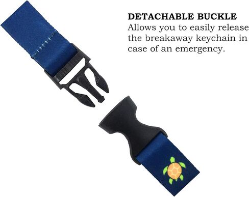 فينيلكشن الورك Llama Lanyard Keychain وحامل الهوية مع مشبك قابلة للفصل للمفاتيح أو الشارة | قلادة حداثة سوداء سوداء متينة (لاما) in Kuwait