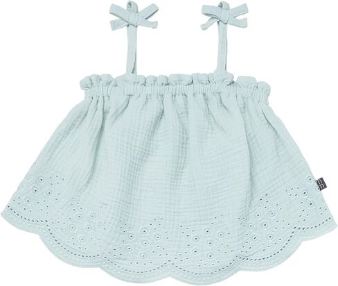 Modern Moments by Gerber Baby Girls 2-piece Gauze Top & Short Set in Saudi Arabia