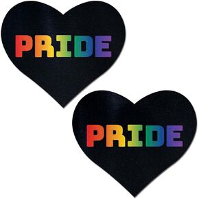 Rainbow Pride Pasties - Nipple Covers - Pride Parade, Festival, Rave EDM Party, Club Outfit Accessory | Latex Free