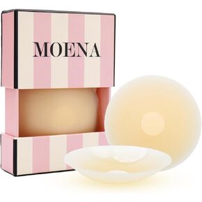Nipple Covers, Reusable Nipple Pasties for Women, No Show and Invisible Adhesive Nipple Cover for All Skin Colors