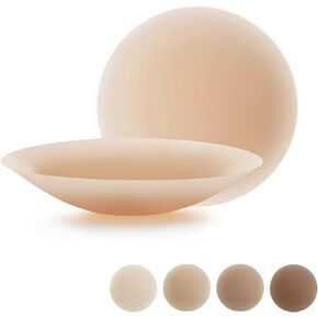 Nipple Patch Covers - Reusable Washable Waterproof Ultra Thin Seamless Sticky Adhesive Silicone Pasties