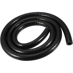 Silicone Vacuum Tubing Hose Line Automotive Vacuum Hose Engine Air Intake Vacuum Hose Pipe Black ID 12mm 4.92ft Length Replacement Car Parts