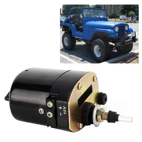 Acouto Windshield Wiper Motor 12V Fit for Tractor 01287358 7731000001 0390506510 Car Auto Windscreen Wiper Motor Replacement