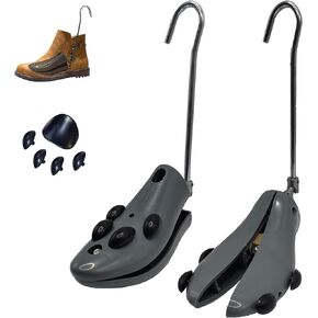 Boot Stretchers for Mens Size 8-13, Women Size 9-14, Adjustable Cowboy Boot Stretchers for Thick Wide Feet, High Instep & Wide Toe Box