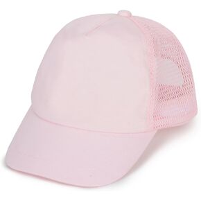 Kids-Girls Trucker-Hat Adjustable-Baseball-Cap Toddler-Boys Outdoor-Summer - Mesh Sun Hats Fit for 3-7 Years