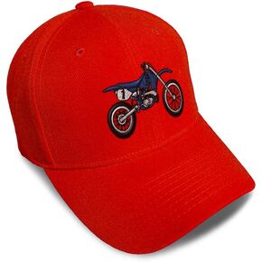 لطيف Rascals Kids Toddler Baseball Cap Dirt Dirt Bike Blue Ambroidery Cotton Boys & Girls