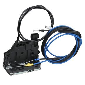 Sliding Door Latch Lock Actuator with Cables for Right Passenger Side Slide Door Compatible with RAM ProMaster Cargo Van 1500 2500 3500 2019-2025 Door Parts Replaces 68226180AI