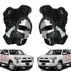 2PCS محرك قفل الباب الأمامي محرك متوافق مع التندرا ، كامري ، 4Runner ، RAV4 ، لكزس RX350 RX450H ، SCION TC XB XD | يستبدل # 931-401 ، 931-403 | جانب السائق الأيسر وجانب الراكب الأيمن