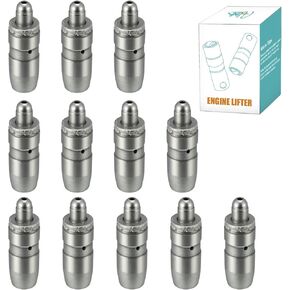 12 pcs JB-7500 Hydraulic Valve Lifter For 1997-2014 Ford Explorer Sport Trac GT Mustang Ranger, For 1998-2010 Mercury Mountaineer, For 2001-2009 Mazda B4000 4.0L 5.4L 5.8L V6 V8, 1F2212431