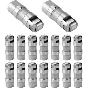 16 PCS Hydraulic Roller Lifter متوافق مع Ford Mustang 1985 1986 1987 1988 1989 1990 1991 1992 1993 1994 1995.