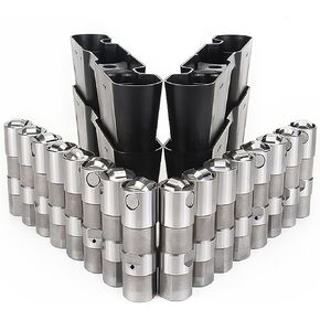مجموعة LS7 مجموعة من 16 وصواني توجيه ، يناسب LS1 LS2 LS3 LS6 LQ4 LQ9 LY5 LY6 LM7 4.8 5.3 5.7 6.0 7.0 متوافق مع تطبيقات GM LS