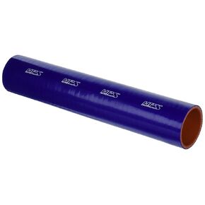 HPS HTST-187-BLUE Silicone High Temperature 4-ply Reinforced Tube Coupler Hose, 75 PSI Maximum Pressure, 12" Length, 1-7/8" ID, Blue