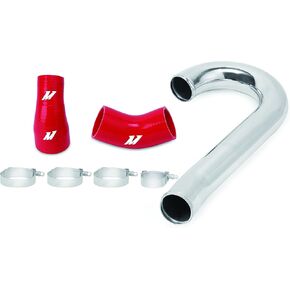 Mishimoto MMICP-EVO-01LRD Intercooler Pipe Kit Compatible With Mitsubishi Lancer Evo 7/8/9 2001-2007 Red