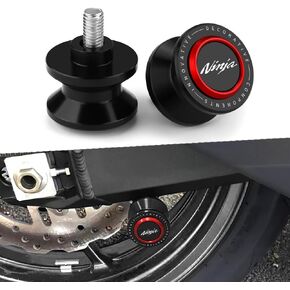 8MM Swingarm Spools Fit For Ninja 400 650 1000SX ZX-6R ZX-10R ZX-25R 2023 2024 2025 Rear Frame Stand NINJA 400 650 Swingarm Spools Frame Sliders ZX6R Accessory ZX10R Accessories GN