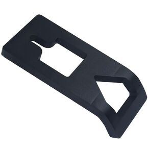 Heavy-Duty Steel T-Post Puller Plate, T Post Puller Fence Post Puller, T Post Puller Tool (Replace S16110400) - Works with Tractor Buckets, Chains, Jacks, or S-Hooks for Quick T-Post Removal