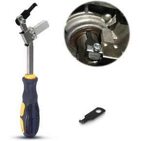 Shaft Type Seal Puller, Universal Seal Removal Tool for Camshaft and Crankshaft Seals with Adjustable Locking Fulcrum