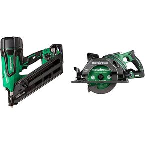 Metabo HPT 36V Multivolt Cordless Metal Connector Kit تقبل طقم مسامير 1-1/2 بوصة و 2-1/2 بوصة حزام TITE TIP NR3665DA