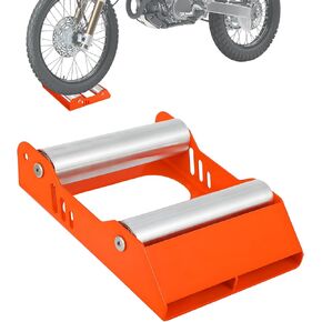 Motorcycle Wheel Cleaning Stand Paddock Roller Stand Universal for Tire Cleaning Chain Lubrication for Dirt Pit Street Bike 600 Capacity