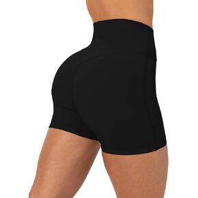 PAVOI ACTIVE Buttery Soft Yoga Workout Shorts for Women - High Waisted Butt Sculpting 4" & 6" Gym Biker Shorts - FlexFlow