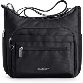BAGSMART Crossbody Bag Tote Bag for Women, Shoulder Bag Handbag tote Bag with Compartments Purse Tote Top Handle Satchel