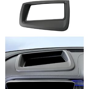 تغطية غبار عرض رأس السيارة لـ Benz GLC 2023 2024 2025 إكسسوارات داخلية للسيارة ، طلاء AR المضاد للانعكاس ، أجزاء أسود ، داخلي للتشغيل التلقائي