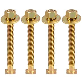 4 Pcs Cagebolts Release Bolts 8.8 Grade Brake Cage Bolts Compatible with Semi Truck School Bus RV Trailer Spring Brake Air Spring Brake Chamber with 800921 Brake Chamber Cage Bolt