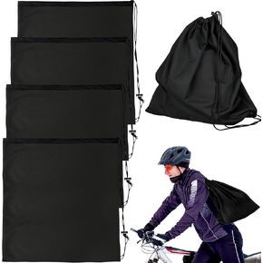 5 Pack Welding Helmet Bags with Drawstring Lightweight Hood Storage Large Capacity Storage Helmet Bags for Motorcycle Bicycle Racing Snowboard Skiing Riding Welding Sports