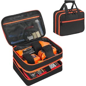 Carrying Bag Compatible with Kleiin Tools Et310 Ac Circuit Breaker, GFCII Outlet & Electrical Test Tool, Home Store Multimeter Case for Digital Multimeter、Clamp Meter and More