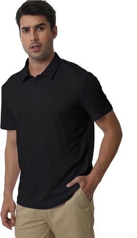 Men's Polyester Pique Polo Shirts Summer Casual Printed Short Sleeve Golf Polo Shirts in Saudi Arabia