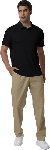 Men's Polyester Pique Polo Shirts Summer Casual Printed Short Sleeve Golf Polo Shirts in Saudi Arabia