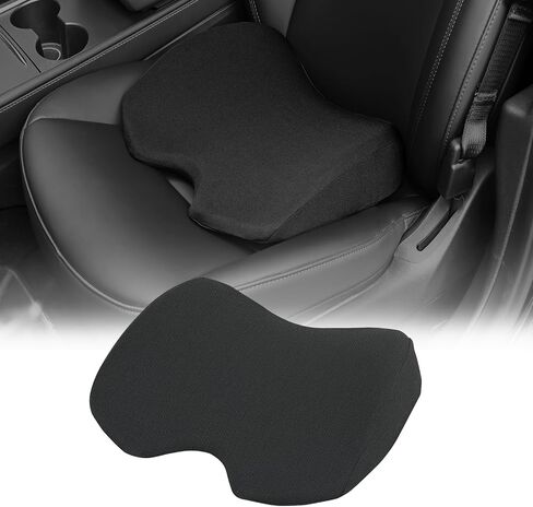Nilight Car Car Cushion Black Mesh Memory Foam Foam Wedge Creadible مريحة لقيادة العمل اليومية عرق النسا وتخفيف آلام عظم الذنب تحسن رؤية القيادة in Kuwait