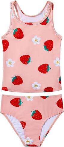 Century Star Girls Tankini Swimsuit UPF 50+ Racerback Bathing Suit for Teen Girls 2 Piece Swimsuit Summer Beach Swimwear in Kuwait