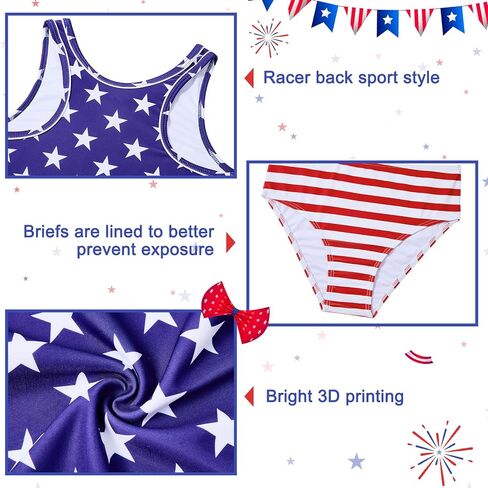Century Star Girls Tankini Swimsuit UPF 50+ Racerback Bathing Suit for Teen Girls 2 Piece Swimsuit Summer Beach Swimwear in Kuwait