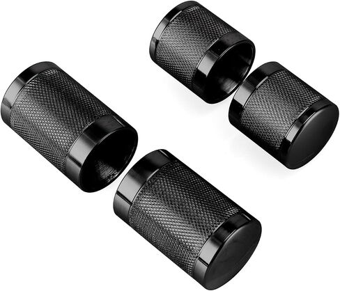 Mofun Rack Point Point Hardware Kit 4 Point Cover 4 Point Cover Cops Magnet Caps Steel متوافق مع Harley Touring Street Road Electra Glide Road 1994-Up ، Gloss Black in Kuwait