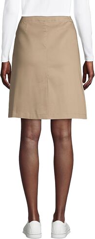 Lands' End School Uniform Young Women's Blend Chino Skort Above Knee in Saudi Arabia