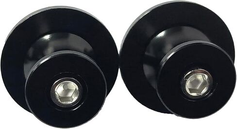 2pcs M6 X1.5 Motorcycle Swing Arm Spools Sliders CNC 6mm Swingarm Stand Screw Replacement for Yamaha FZ09 FZ10 MT09 MT10 YZF R1 R6 R125 R6S R25 R3（Black) in Saudi Arabia