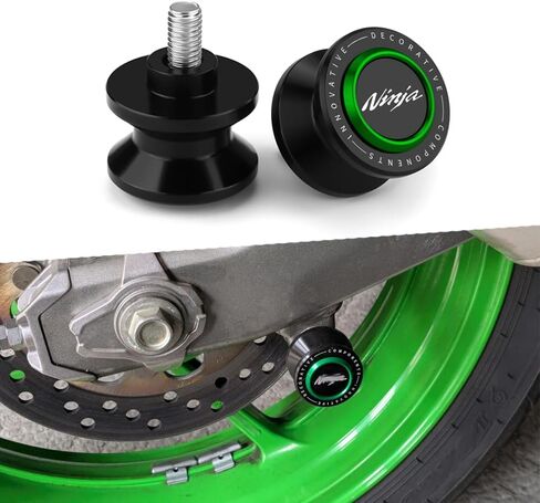 8 ملم Swingarm Robools ملائمة للنينجا 400 650 1000SX ZX-6R ZX-10R ZX-25R 2023 2024 2025 الإطار الخلفي حامل NINJA 400 650 SWANDARM SLIDERS SLIDERS ZX6R ملحقات ZX10R GN in Kuwait