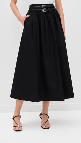 Pixie Market Women's Thea Double Belted Skirt in Saudi Arabia