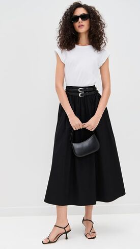 Pixie Market Women's Thea Double Belted Skirt in Saudi Arabia