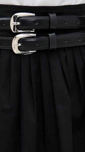 Pixie Market Women's Thea Double Belted Skirt in Saudi Arabia